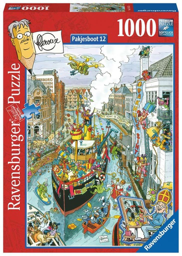 [ RAV173576 ] Ravensburger puzzel Fleroux Pakjesboot (1000 stukjes)