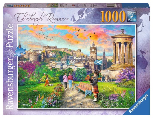 [ RAV173020 ] Ravensburger puzzel Edinburgh Romance (1000 stukjes)