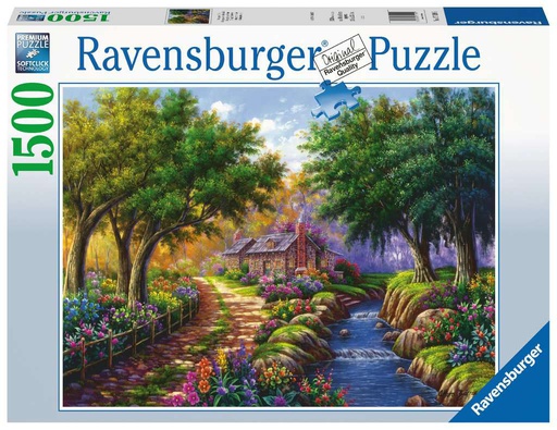[ RAV171095 ] Ravensburger Cottage bij de rivier (1500 stukjes)