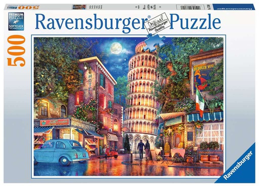 [ RAV173808 ] Ravensburger Avond in Pisa (500stukjes)