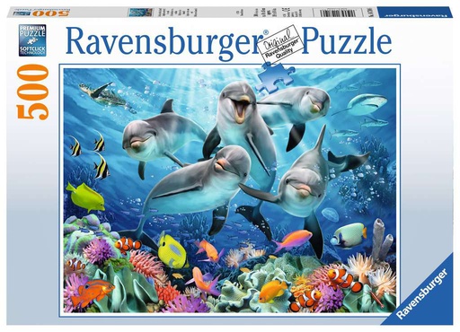 [ RAV147106 ] Ravensburger Dolfijnen in het koraalrif (500stukjes)