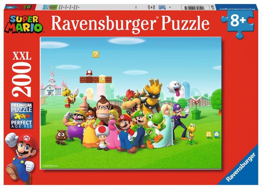 [ RAV129935 ] Ravensburger puzzel Super Mario (200 stukjes XXL)