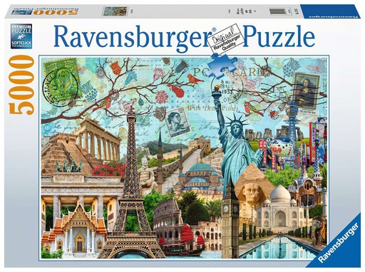 [ RAV171187 ] Ravensburger puzzel Big City Collage (5000 stukjes)