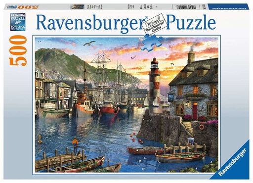 [ RAV150458 ] Ravensburger 's Ochtends bij de haven (500stukjes)
