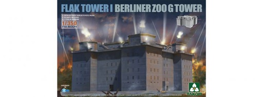 [ TAKOM6004 ] Takom Flak tower I berliner ZOO G tower 1/350