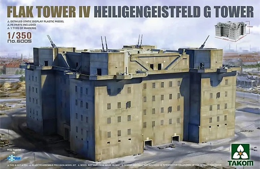 [ TAKOM6005 ] Takom Flak tower IV heligengeistfeld G tower