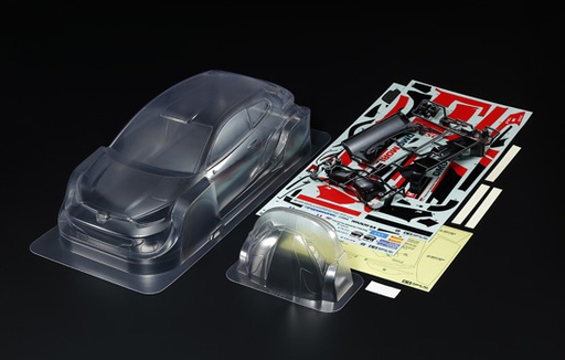 [ T51707 ] Tamiya Toyota Gazoo Racing WRT/GR Yaris Rally1 Hybrid Body Parts Set 1/10