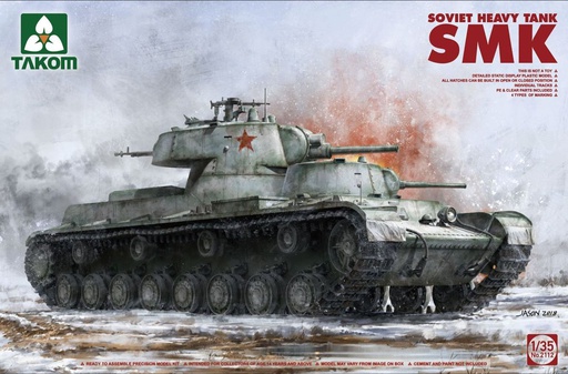 [ TAKOM2112 ] Takom soviet heavy tank SMK 1/35