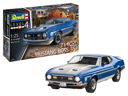 [ RE07699 ] Revell '71 Mustang Boss 351