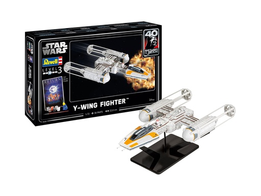 [ RE05658 ] Revell Return Of The Jedi &quot;Y-wing Fighter&quot; 1/72
