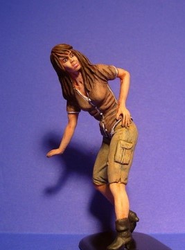 [ SP-TMF24035 ] Figure &quot;Caprice&quot; 1/24 unpainted