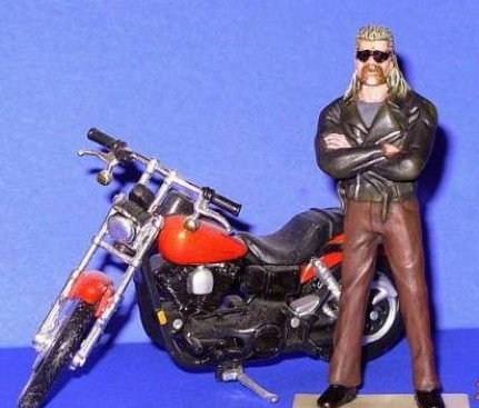 [ SP-TMF24003 ] Figure &quot;biker paul&quot; 1/24 unpainted