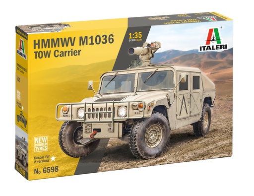 [ ITA-6598 ] Italeri HMMWV M1036 Tow Carrier 1/35