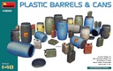 [ MINIART49010 ] Miniart plastic barrels & cans 1/48
