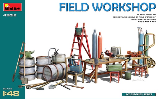 [ MINIART49012 ] Miniart Field Workshop 1/48