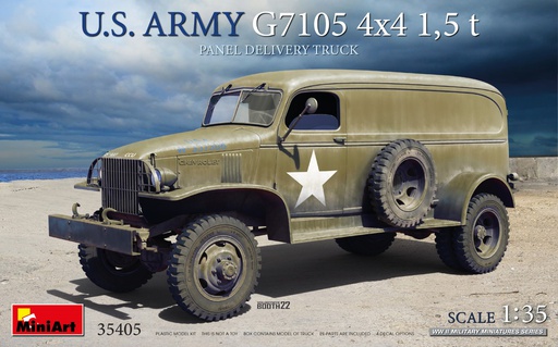 [ MINIART35405 ] Miniart U.S. Army G7105 4x4 1,5 t Panel Van 1/35