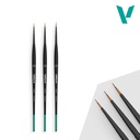 [ VALB02990 ] Vallejo Detail Definition Set - Synthetic fibers (Sizes 4/0, 3/0 & 2/0)