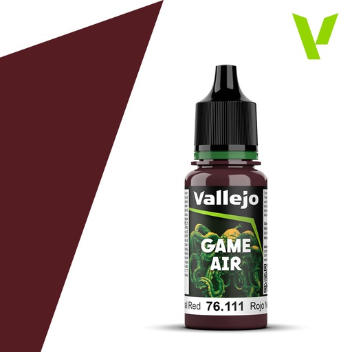 [ VAL76111 ] Vallejo game air nocturnal red 18ml