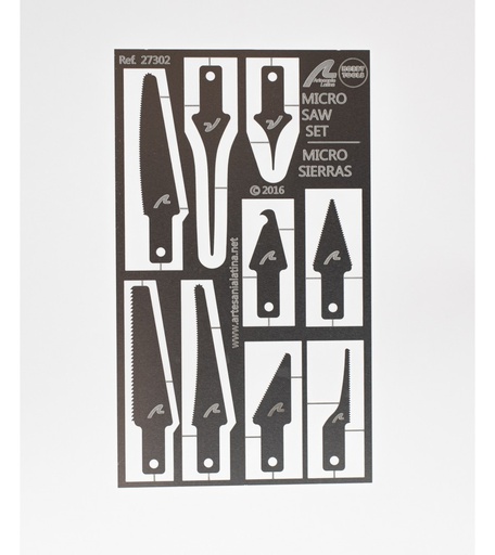 [ AL27302 ] Artesania Latina micro saw set / zaagsetje