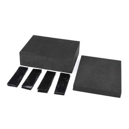 [ TRX-8794 ] Foam inserts, universal adapter (large & small) / adhesive hook and loop fasteners (4) (for #8796 RC car/truck stand) - TRX8794