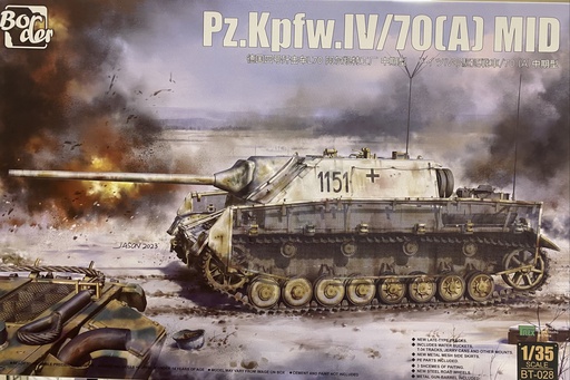 [ BORDERBT-028 ] Border model Pz.Kpfw.IV/70(A) MID