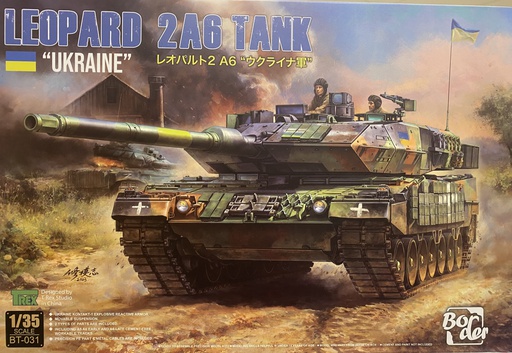 [ BORDERBT-031 ] Border model Leopard 2A6 Tank 1/35