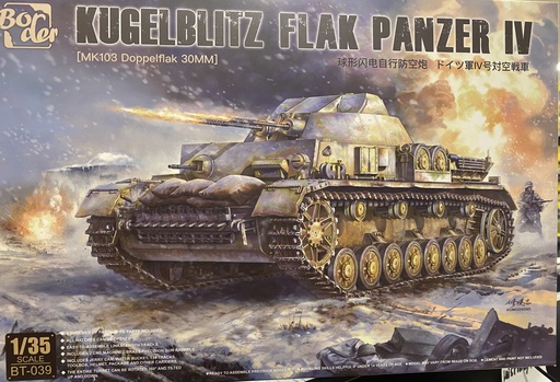 [ BORDERBT-039 ] Border Model Kugelblitz Flak Panzer IV 1/35