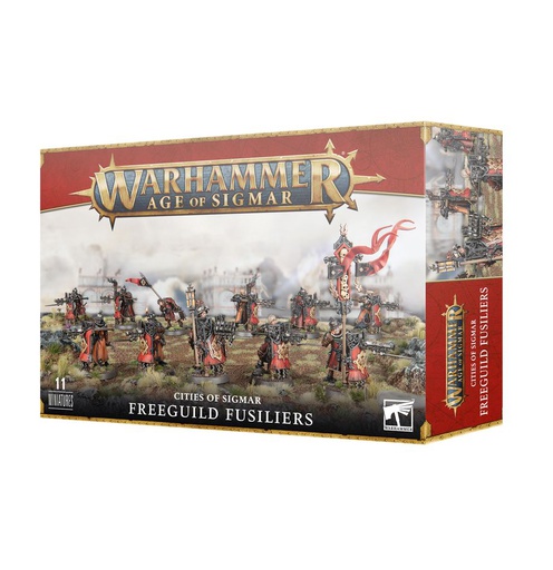 [ GW86-19 ] CITIES OF SIGMAR: FREEGUILD FUSILLIERS
