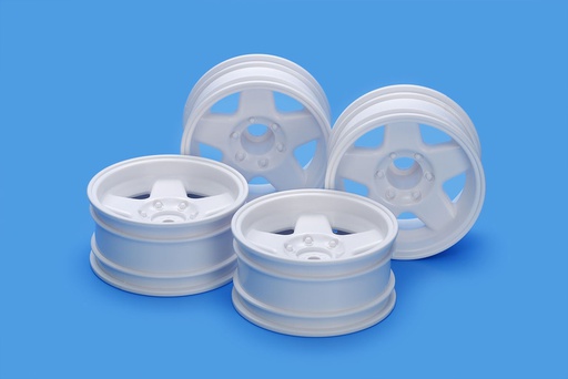 [ T22077 ] Tamiya the hornet 1-piece large diameter wheels front & rear )