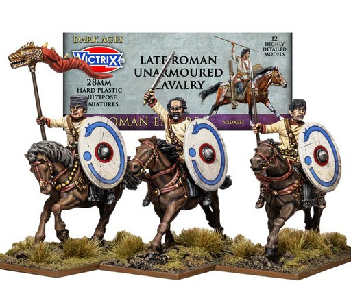 [ VICTRIXVXDA013 ] LATE ROMAN UNARMOURED CAVALRY