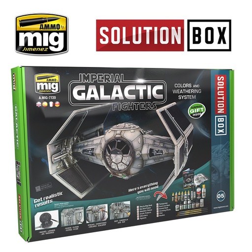 [ MIG7720 ] MIG Solution Box Imperial Galactic Fighters