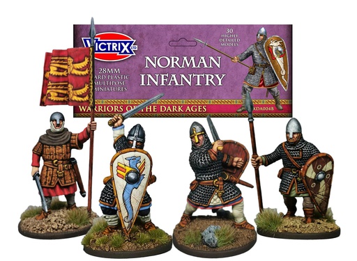 [ VICTRIXVXDA004B ] NORMAN INFANTRY SKIRMISH PACK