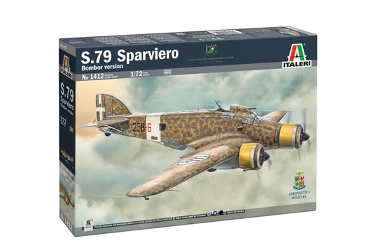 [ ITA-1412 ] Italeri S.79 Sparviero Bomber Version 1/72