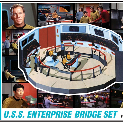 [ AMT1270 ] AMT Star Trek USS Enterprise Bridge 1/25
