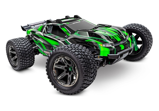 [ TRX-67097-4GRN ] TRAXXAS RUSTLER 4X4 VXL ULTIMATE - GREEN - trx67097-4