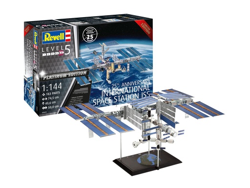 [ RE05651 ] Revell Cadeauset 25th Anniversary International Space Station ISS 1/144