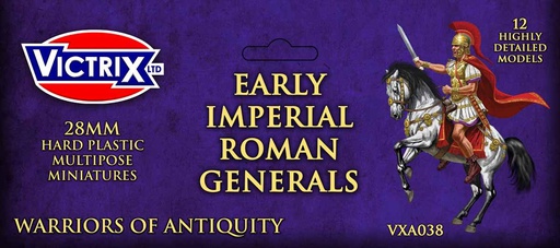 [ VICTRIXVXA038 ] EARLY IMPERIAL ROMAN MOUNTED GENERALS