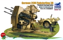 [ BR35057 ] BRONCO Ger 2cm Flakvierling 38 1/35