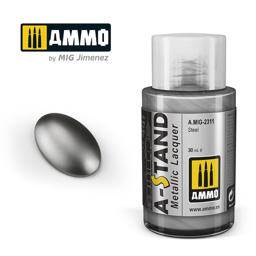 [ MIG2311 ] AMMO A-STAND STEEL 30ML JAR