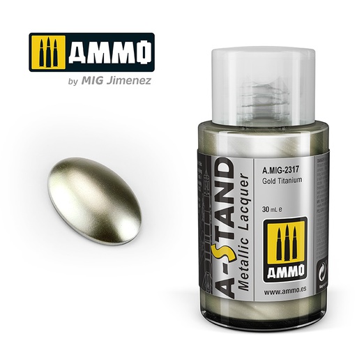 [ MIG2317 ] AMMO A-STAND GOLD TITANIUM 30ML JAR