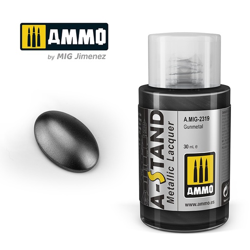 [ MIG2319 ] AMMO A-STAND GUNMETAL 30ML JAR