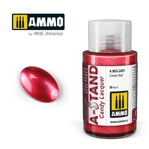 [ MIG2451 ] AMMO A-STAND CANDY RED 30ML JAR