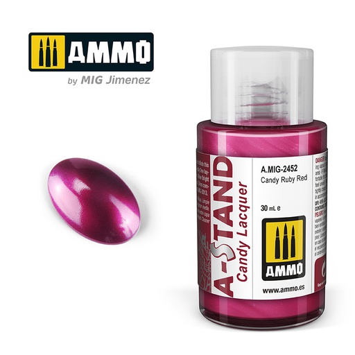 [ MIG2452 ] AMMO A-STAND CANDY RUBY RED 30ML JAR