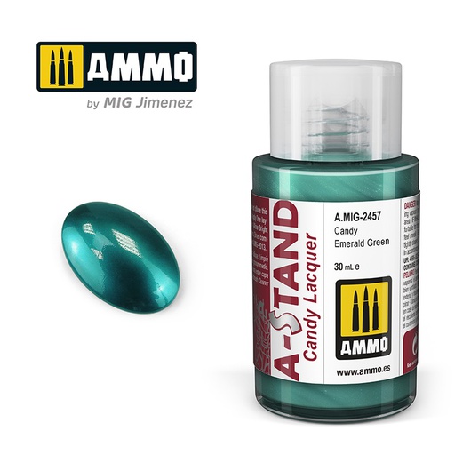 [ MIG2457 ] AMMO A-STAND CANDY EMERALD GREEN 30ML JAR