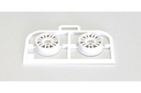 [ KMZH131W-N2 ] Kyosho multi wheel II Narrow /white (offset 2.0)