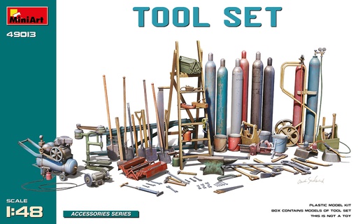 [ MINIART49013 ] Miniart Tool Set 1/48
