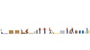 [ NO16266 ] Noch Figuren themawereld "Goederenoverslag"