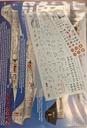[ DACODCD14464 ] F-104G starfighter squadron markings 1/144