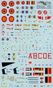 [ DACODCD7264 ] F-104G starfighter squadron markings & stencilling 1/72