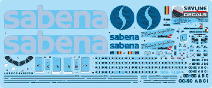 [ DACOSKY200-21 ] Sabena '90s airbus 310 1/200